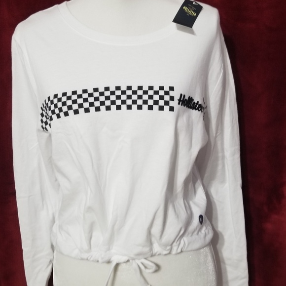 Hollister White Long Sleeve T-shirt - Picture 2 of 5